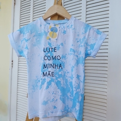 camisa LUTE COMO MINHA MÃE (azul) - comprar online