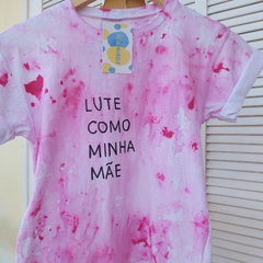 camisa LUTE COMO MINHA MÃE (rosa) na internet