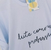 camisa LUTE COMO UM PROFESSOR - preta (2 linhas)