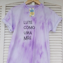 camisa LUTE COMO UMA MÃE (roxo)