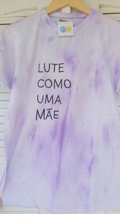 camisa LUTE COMO UMA MÃE (roxo) - comprar online