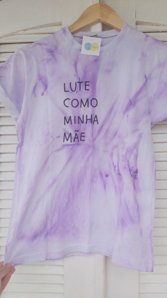 camisa LUTE COMO MINHA MÃE (roxo) - comprar online