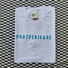 camisa PROSPERIDADE - votos 2023 (letra azul)