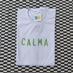 camisa CALMA - votos 2023 (escrita verde)