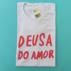 camisa DEUSA DO AMOR (vermelha e rosa)