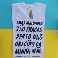 camisa ORAÇÕES DA MINHA MÃE (costas) 2023 - comprar online