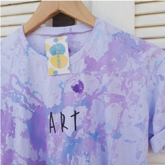 camisa ART (roxa e azul)