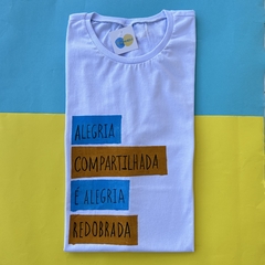 camisa ALEGRIA COMPARTILHADA - Forfun