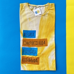 camisa ALEGRIA COMPARTILHADA (Forfun) | tam M