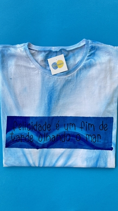 camisa FELICIDADE É UM FIM DE TARDE (Forfun) | tam M - comprar online