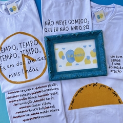 camisa MEU CORAÇÃO É O SOL - Caetano e Bethânia - comprar online