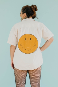 camisa botão SMILE