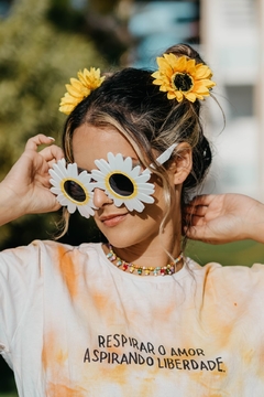 cropped RESPIRAR O AMOR... (amarelo e laranja)