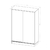 Placard 2 Puertas Corredizas PEGASUS - tienda online