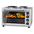 HORNO GRILL ACERO 40LTS 1500W 2 ANAFES SUPERIORES ATMA