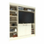 DELOS MODULAR BRISTOL PARA TV 50" BODEGA PARA 6 BOTELLAS 2 PUERTAS. DL861FC