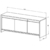 Mueble Rack Tv 130 NIZA - Muebleria Bravo