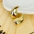 Brinco Gota Elegante Banhado Ouro 18k - comprar online