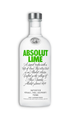 Absolut Vodka Lime x700cc