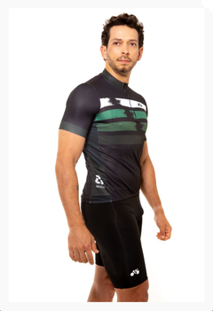 Camisa Ciclismo Unissex First Manchas Verde - comprar online