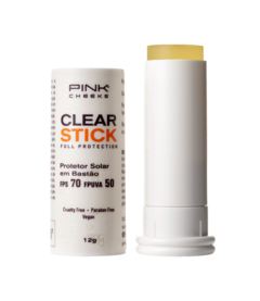 Clear Stick - Protetor Facial Transparente