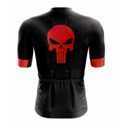 Camisa de Ciclismo Masculina Justiceiro/Punisher Manga Curta Way - comprar online