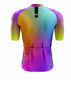 Camisa de Ciclismo Feminina Aquarela Manga Curta Be Fast - comprar online