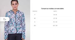 JAQUETA PERFORMANCE LAYERS PRINT - loja online