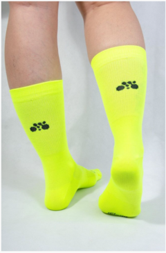 Meia Ciclismo Amarelo Neon - comprar online