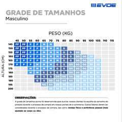 Macaquinho Triathlon Masc EVOE – Azul - loja online