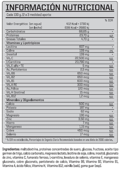 Ultra Mass X 1,5 Kg - Ena Sport en internet