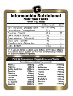 100% Whey Protein X 2lbs Varios Sabores - Gold Nutrition - HANMA SUPLEMENTOS DEPORTIVOS