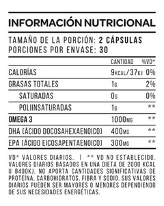 Omega3 Fish Oil X 60caps - Star Nutrition en internet