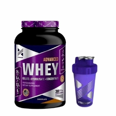 COMBO ADVANCED WHEY + SHAKER XTRENGHT - comprar online