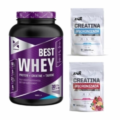 COMBO BEST WHEY 2LBS + CREATINA 300G ENA - comprar online