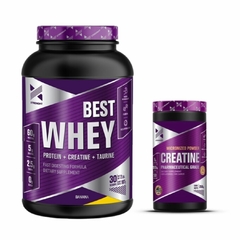 COMBO BEST WHEY 2LBS + CREATINA 250G XTRENGHT - tienda online