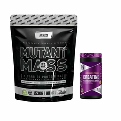 COMBO MUTANT MASS 1.5KG + CREATINA 250G XTRENGHT - comprar online