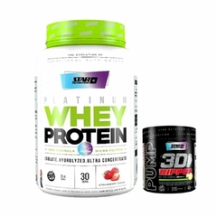 COMBO PREMIUM WHEY PROTEIN x 2Lbs + PUMP 3D DE STAR NUTRITION - HANMA SUPLEMENTOS DEPORTIVOS