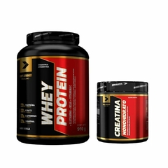 COMBO WHEY PROTEIN 910g + CREATINA 150G (30serv) - BODY ADVANCE