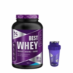 BEST WHEY 2LBS + SHAKER XTRENGHT - HANMA SUPLEMENTOS DEPORTIVOS