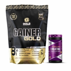 COMBO GAINER GOLD 5LBS + CREATINA 250G XTRENGHT - comprar online