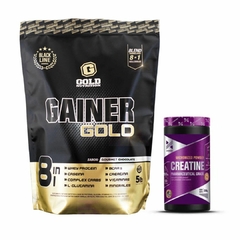 COMBO GAINER GOLD 5LBS + CREATINA 250G XTRENGHT