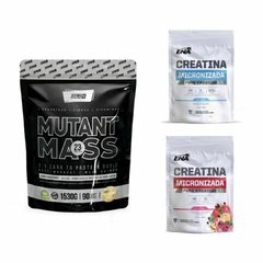 COMBO MUTANT MASS 1.5KG STAR NUTRITION + CREATINA 300G ENA - comprar online