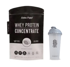 Combo Natural Whey Protein Concentrate 2lb + Shaker Protein Project