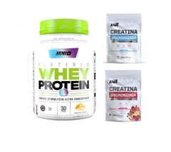 COMBO PREMIUM WHEY PROTEIN 1KG + CREATINA ENA