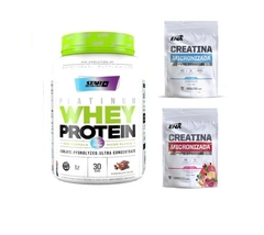 COMBO PREMIUM WHEY PROTEIN 1KG + CREATINA ENA - comprar online