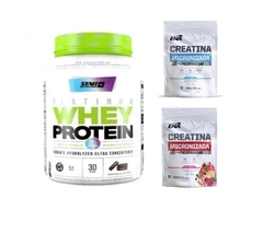 COMBO PREMIUM WHEY PROTEIN 1KG + CREATINA ENA en internet