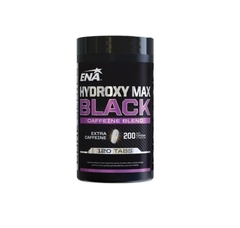 Hidroxy Max Black x120 caps CON QUEMADOR DE GRASA y CAFEINA 200MG