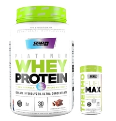 COMBO PREMIUM WHEY PROTEIN x 2Lbs + THERMO FUEL MAX x 120 Caps - STAR NUTRITION - tienda online