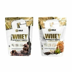 COMBO X 2 100% WHEY 2LBS GOLD NUTRITION - tienda online